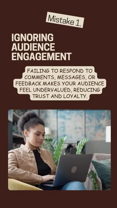 Audience engagement video editing sample.