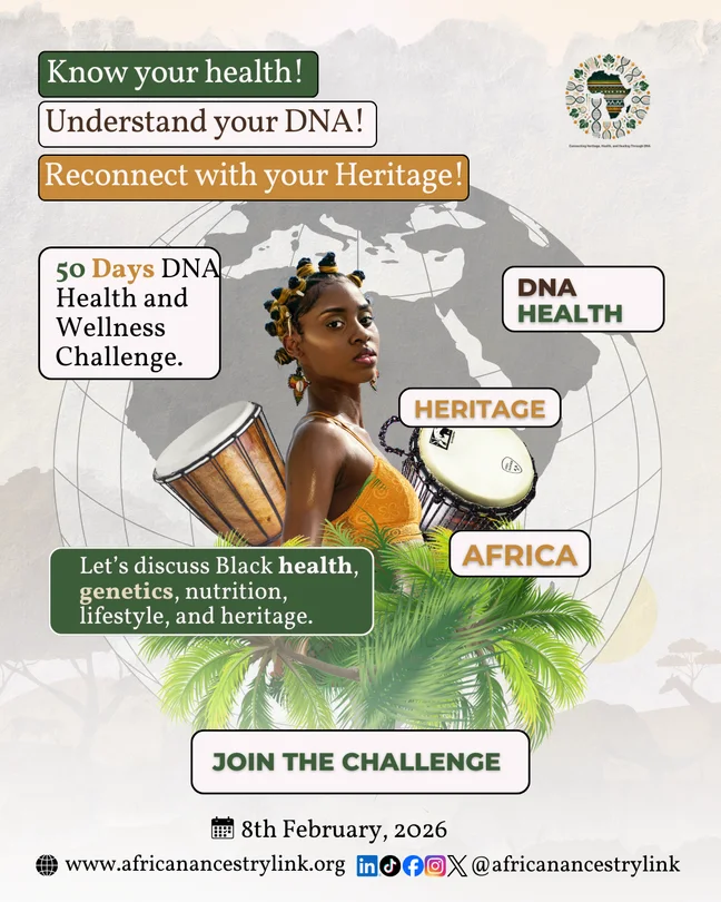 50 Days DNA Health and Wellness Challenge creative.