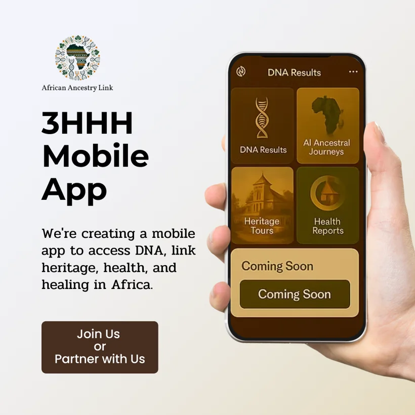 3HHH mobile app announcement creative.