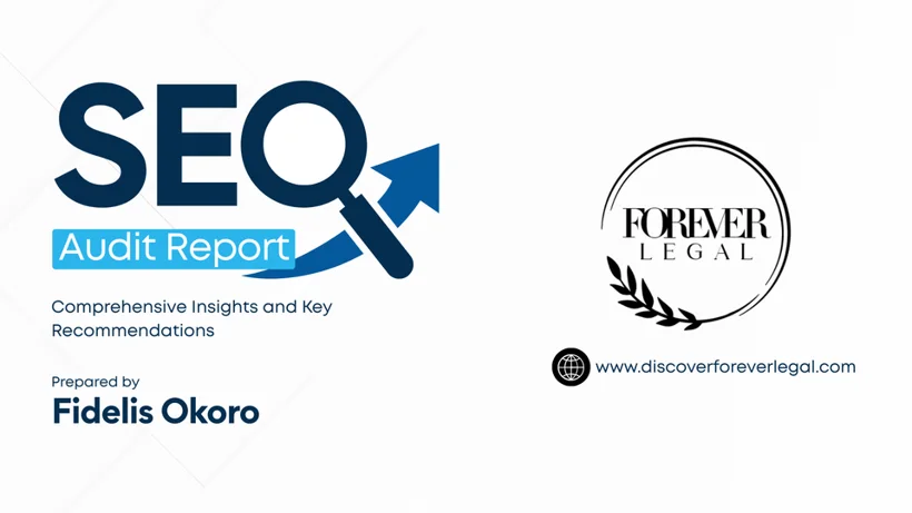 SEO audit report and website analysis.
